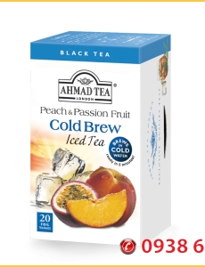 Trà Ahmad Đào Và Chanh Dây Pha Lạnh 40g - Ahmad Peach & Passion Fruit Cold Brew