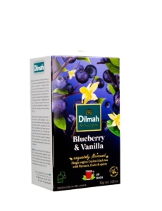 TRÀ TÚI LỌC DILMAH VIỆT QUẤT và VANILLA 30G