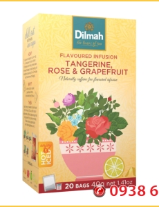 Trà Thảo Dược Dilmah Quýt Hoa Hồng Và Bưởi 40g