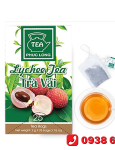 TRÀ VẢI TÚI LỌC PHÚC LONG 50G (20/T)