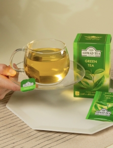 Trà xanh Ahmad Tea 20 túi nhôm