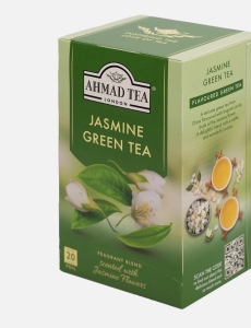Trà xanh hoa nhài Ahmad Tea 20 túi nhôm