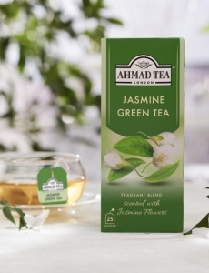 Trà xanh hoa nhài Ahmad Tea 25 túi lọc