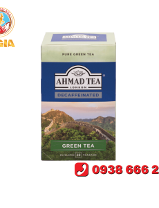Trà Ahmad Trà Xanh Khử Caffein 40g – Ahmad Tea Decaffeinated Green Tea