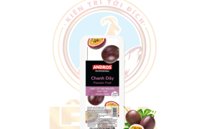 CHANH DÂY XAY NHUYỄN ĐÔNG LẠNH ANDROS HỘP 1KG/ Passion Fruit frozen Puree 1kg