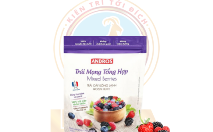 ANDROS TRÁI MỌNG TỔNG HỢP ĐÔNG LẠNH TÚI 300G