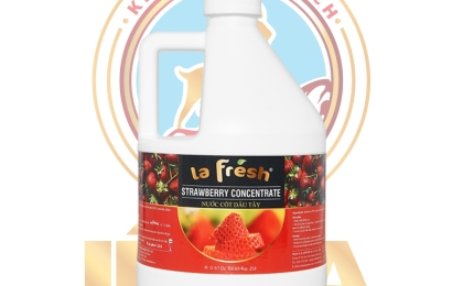 Nước Cốt Dâu Tây La Fresh Đà Lạt (Can 2L)