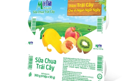 Sữa chua trái cây Mộc Châu 