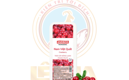 Nam Việt Quất Đông Lạnh Andros 500G - Cranberry (6/T)