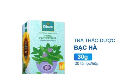Trà thảo mộc Bạc hà nguyên chất hiệu Dilmah 30g