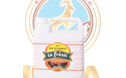 Nước Cốt Chanh Dây La Fresh Đà Lạt (Can 4L)