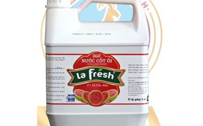 Nước Cốt Ổi La Fresh Đà Lạt (Can 4L)