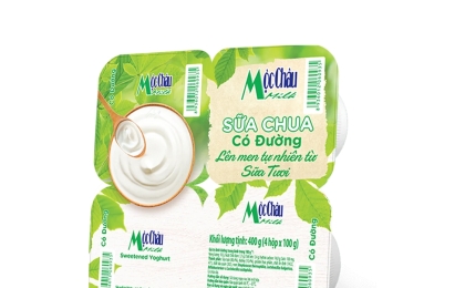 SỮA CHUA ĂN MỘC CHÂU  MILK KHÔNG ĐƯỜNG 100G  (48/T