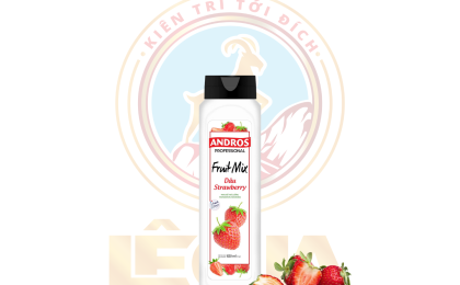 ANDROS FRUIT MIX DÂU 820ML -STRAWBERRY (8/T)