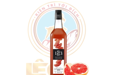 SYRUP 1883 BƯỞI HỒNG 1L - PINK GRAPEFRUIT