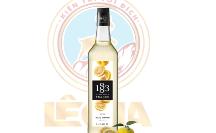 SYRUP 1883 YUZU LEMON 1L