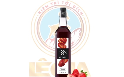 SYRUP 1883 DÂU 1L - STRAWBERRY