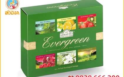 Bộ Sưu Tập 6 Vị Trà Xanh Ahmad 92g - Ahmad Evergreen Selection