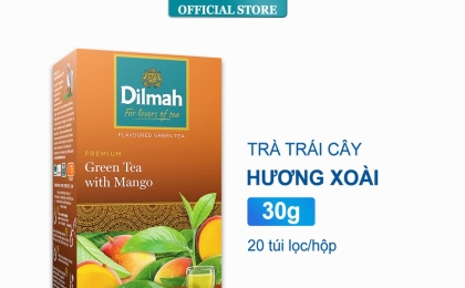 DILMAH TRÀ XANH HƯƠNG XOÀI 30G