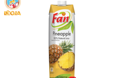 NƯỚC ÉP THƠM - FAN PINEAPPLE JUICE 1L (12/T)