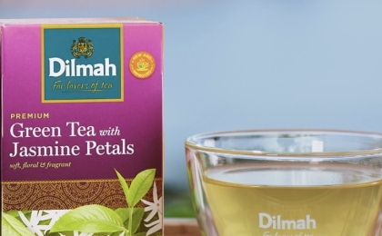 Trà xanh hoa Nhài hiệu Dilmah - Jasmine Foil Env Tbag 150g (12/T)