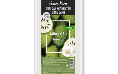 ANDROS PROFESSIONAL MÃNG CẦU XAY NHUYỄN ĐÔNG LẠNH HỘP 1KG (Soursoup frozen Puree 1kg)