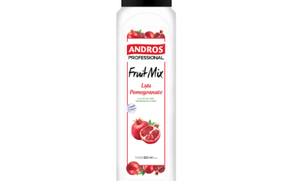ANDROS PROFESSIONAL FRUIT MIX LỰU CHAI 820ML (Pomegranate FRUIT MIX 820ML)