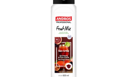 ANDROS PROFESSIONAL FRUIT MIX HƯƠNG SANGRIA 820ML (Sangria FRUIT MIX 820ML)