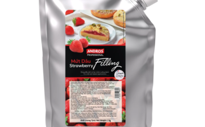 ANDROS MỨT DÂU FILLING 1KG - STRAWBERRY FILLING