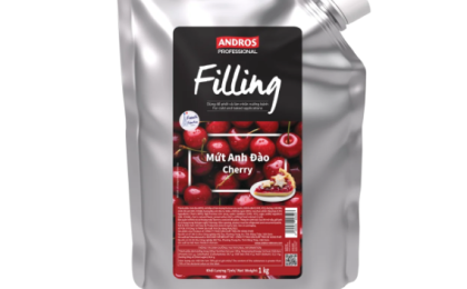 ANDROS MỨT ANH ĐÀO FILLING 1KG - CHERRY FILLING 