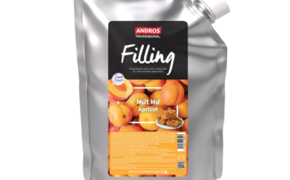 ANDROS MỨT MƠ FILLING 1KG - APRICOT FILLING 