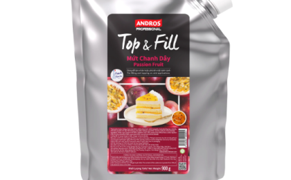 ANDROS TOP & FILL MỨT CHANH DÂY 900G