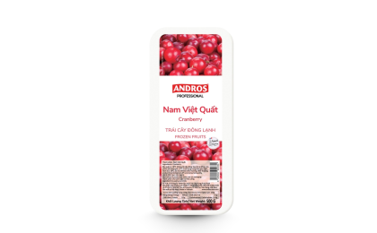 Nam Việt Quất Đông Lạnh Andros 500G - Cranberry (6/T)