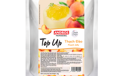 THẠCH ĐÀO TOP UP ANDROS 1KG (8/T)