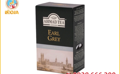 Trà Ahmad Bá Tước Pha Ấm Hộp Giấy 100g - Ahmad Earl Grey Tea