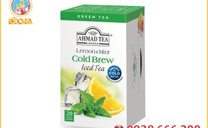Trà Ahmad Bạc Hà Và Chanh Pha Lạnh 40g - Ahmad Lemon & Mint Cold Brew