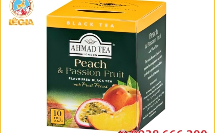 Trà Ahmad Đào Và Chanh Dây 20g - Ahmad Peach & Passion Fruit Tea