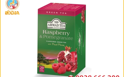 Trà Ahmad Lựu và Mâm Xôi Đỏ 40g - Ahmad Raspberry & Pomegranate Tea