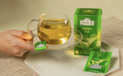 Trà xanh Ahmad Tea 20 túi nhôm