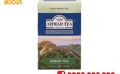 Trà Ahmad Trà Xanh Khử Caffein 40g – Ahmad Tea Decaffeinated Green Tea