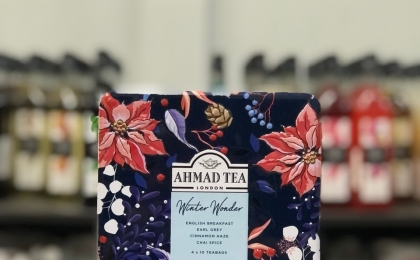 TRÀ AHMAD BST TỨ VỊ WINTER 80G HỘP SẮT VUÔNG