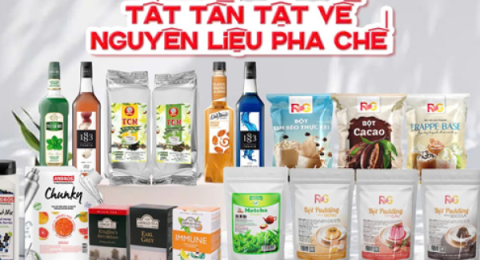 Tất Tần Tật Về Nguyên Liệu Pha Chế