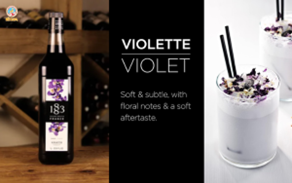 SYRUP 1883 HOA TỬ LINH LAN 1L - VIOLET