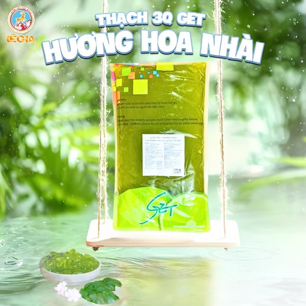 THẠCH 3Q GET - SẢN PHẨM PHA CHẾ ĐA DẠNG HƯƠNG VỊ, AN TOÀN VÀ TIỆN LỢI