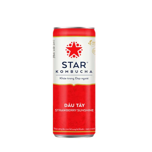 STAR KOMBUCHA DÂU TÂY 250ML 