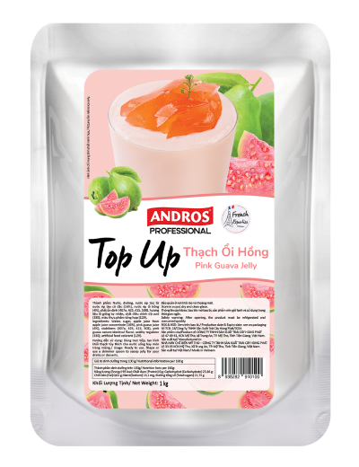 THẠCH ỔI HỒNG TOP UP ANDROS 1KG