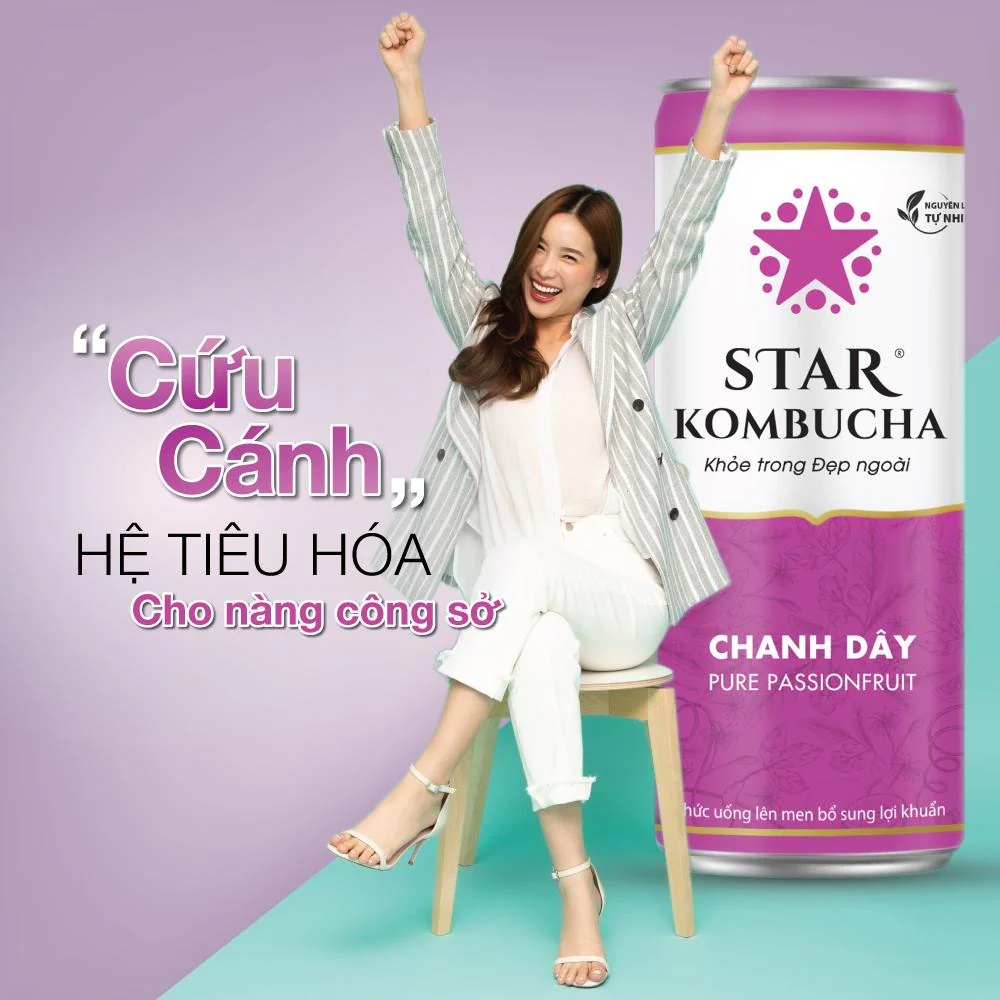 STAR KOMBUCHA CHANH DÂY 250M