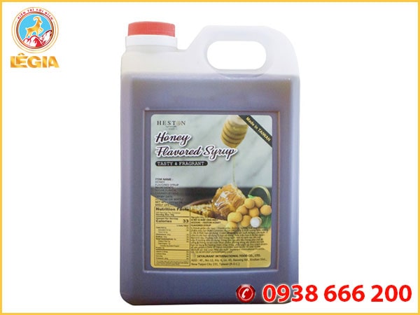 Mật Ong Đài Loan Heston 3kg - Heston Honey Flavored Syrup